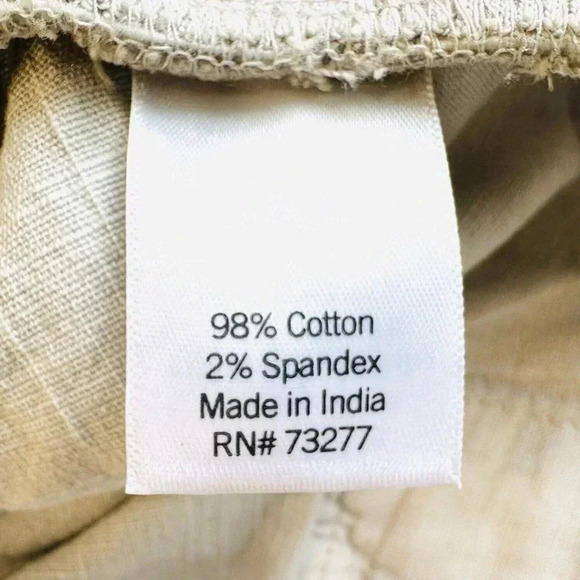 NWT SONOMA Women Pockets Ultra Waistband Easy Pull On Utility Shorts Plus Sz 4X - Picture 6 of 6